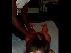 Desi, wife gets massage, black guy cuckold hindiaudio hubbyrecordsclear